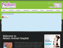 Tablet Screenshot of nelsonanimal.com